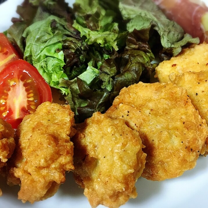 鶏むね肉で♪ザクザクチキンナゲット♪